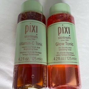 Pixi Skintreats Glow Tonic and Vitamin C Tonic BUNDLE